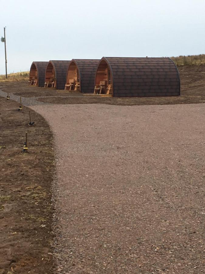 Skeabost View Pods Skye Villa พอทรี ภายนอก รูปภาพ