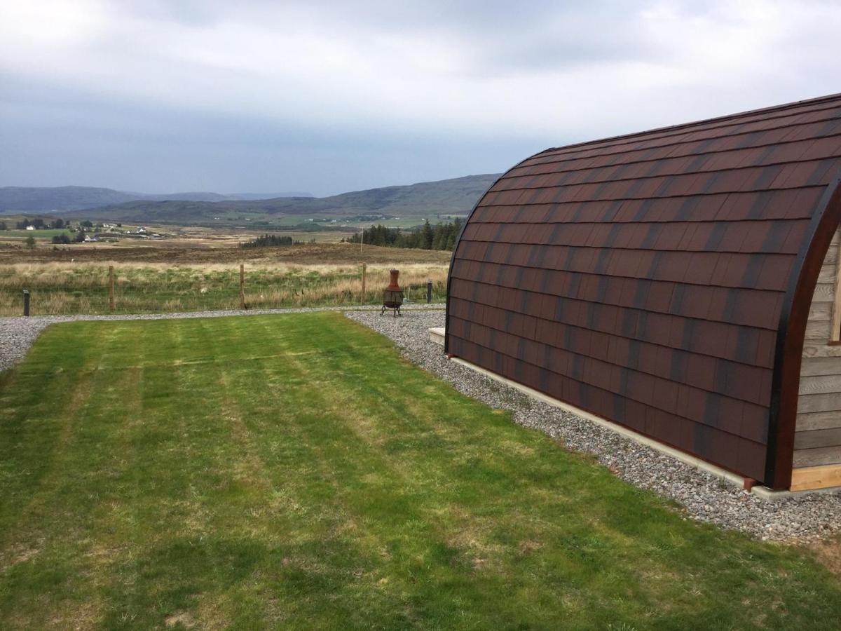 Skeabost View Pods Skye Villa พอทรี ภายนอก รูปภาพ