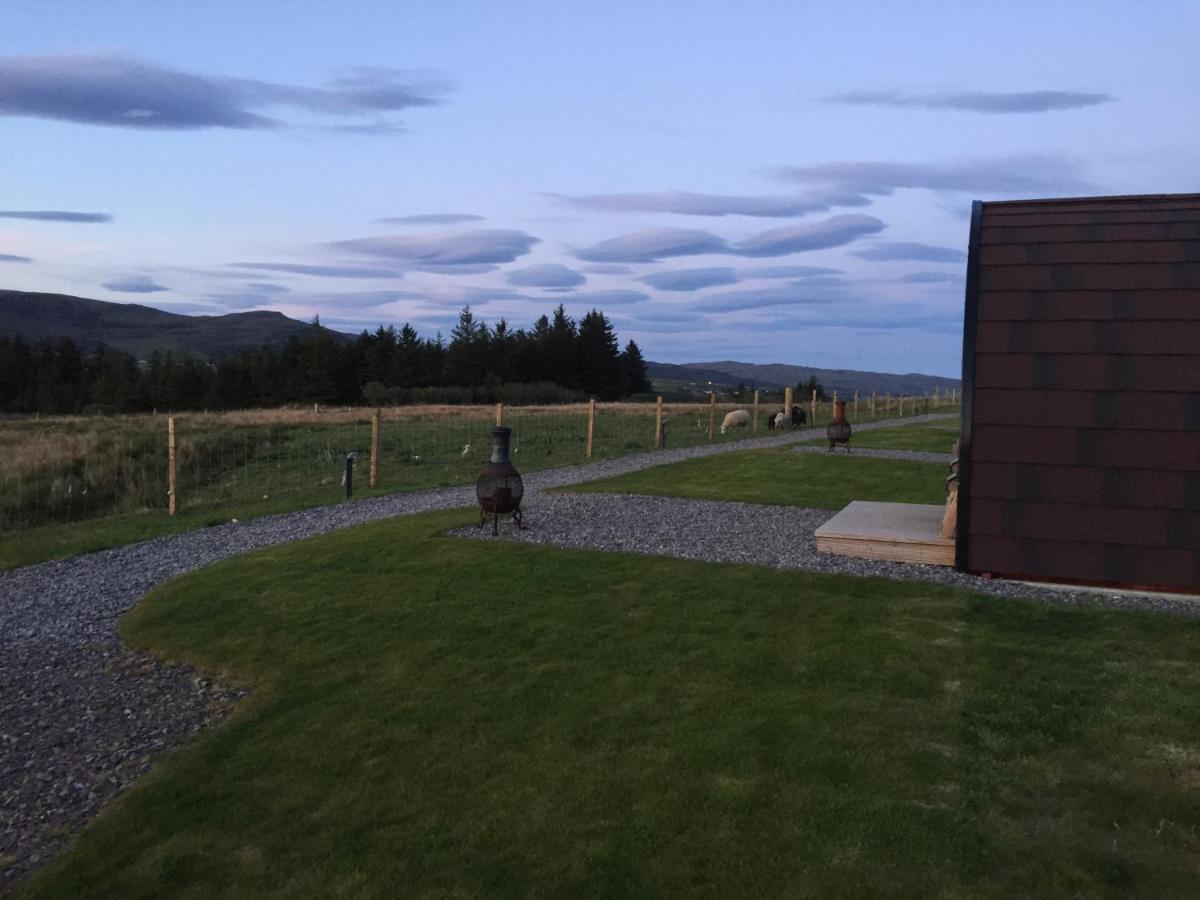 Skeabost View Pods Skye Villa พอทรี ภายนอก รูปภาพ
